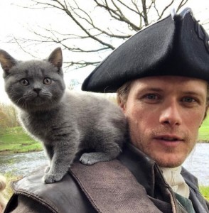 Jamie and Adzo the cat from Season 5