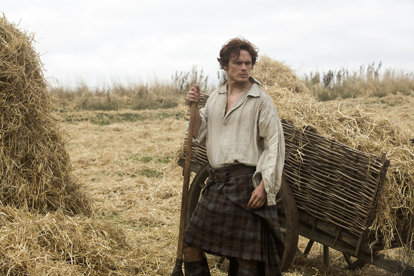 outlander jamie sam heughan